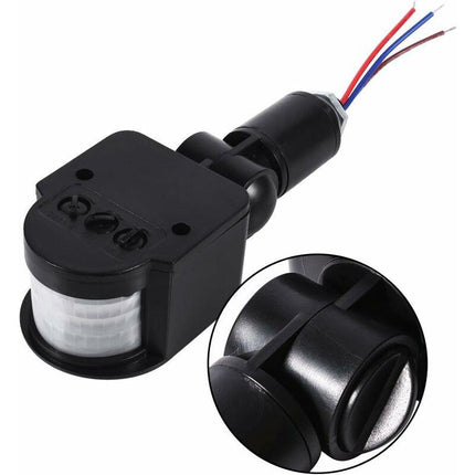 Outdoor LED Motion Sensor Switch 90250V 180 Degree Security Infrared Pir Motion Sensor Detector Wall Light Switch.
