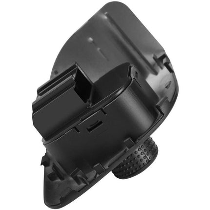 Exterior Side Mirror Adjustment Switch Button Pearl Replacement For Ibiza 2009-2015 6J1959565 Black.