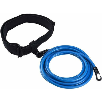 Pool Swim Belt, Adjustable Pool Swim Belt Swimming Resistance Belt Swimming Belt For Pool Swim Training Bungee Swim.