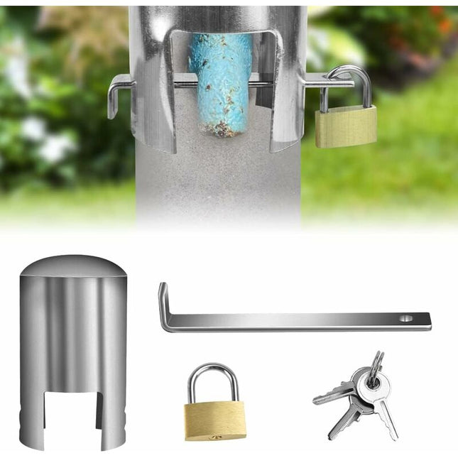 Insulated Garden Hose And Home Enclosure And Covers - Water Saving, Outdoor Faucet Lock, Faucet Lock System -.