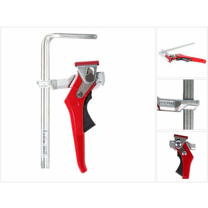 1 pcs 160Mm Quick Clamp Lever Clamp, All Steel Table Clamp, 220Kg Clamping Force.