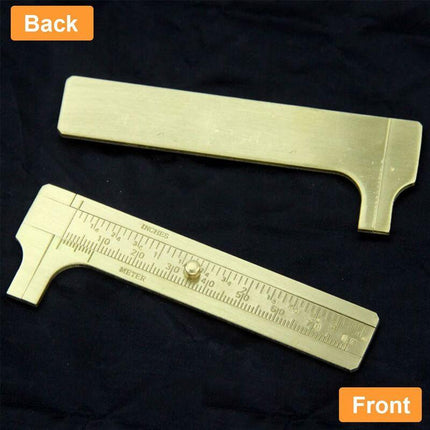 Vernier Caliper,Mini Vernier Caliper,Brass Vernier Caliper,Double Scale Vernier Caliper,For Precision Outside.