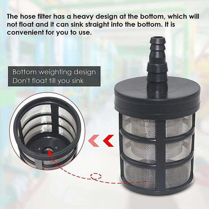 Garden Hose Mesh Filter, Stainless Steel Double Layer Mesh Filter Water Suction Pump Filter Car Washer Filter Home.