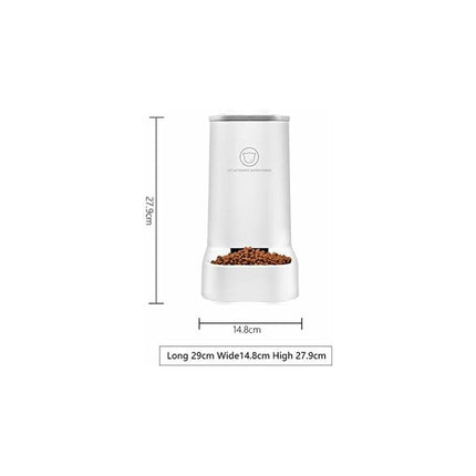 Automatic Food/Water Dispenser Fountain-3.75Lx 2 Pieces- Dog/Cat Food/Pet Bowl Accessories Bpa Free.