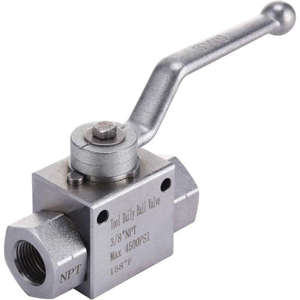 Tool DAily Pressure Washer Ball Valve Kit, 3/8" Quick Connect For Pressure Washer Hose, 4500 Psi.