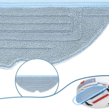 6 pcs Mop Cloths For ROborock S7 Pro Ultra S7 Maxv Ultra S7 Plus S7 Max Spare Parts Accessories For ROborock S7 T7S.