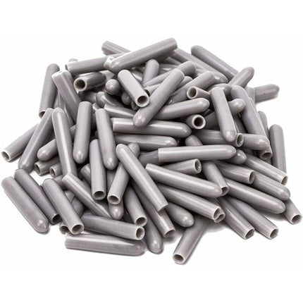 120 Pieces Dishwasher Caps, Inner Diameter 3Mm Pvc Protective Cover, Dish Basket, 325Mm (Grey).