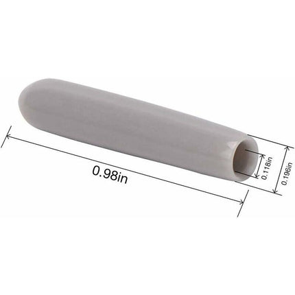 120 Pieces Dishwasher Caps, Inner Diameter 3Mm Pvc Protective Cover, Dish Basket, 325Mm (Grey).