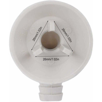 Air Conditioning Elbow Drain Nozzle, Air Conditioner Connector, Air Conditioner Adapter Outdoor Device Drain Water Pipe.