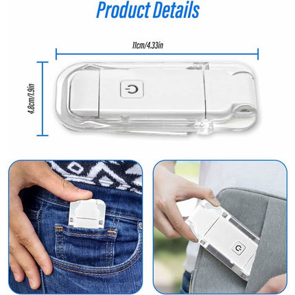 Reading Light, Clip-On Reading Lamp Usb Rechargeable, Flexible And Portable Clip-On Eye-Caring Light Compact And.