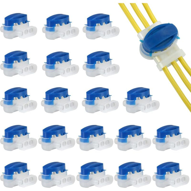20 pcs Resin Filled Cable Connectors For Automower RObot Lawn Mower.
