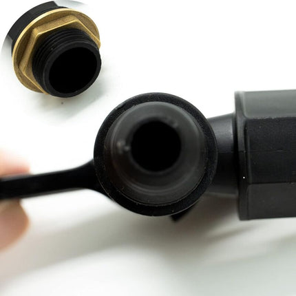 Rain Barrel Hose Tap/ ¾ Bsp Thread Replacement Faucet Plastic Connector Snap-Fit Beer Home Brew.