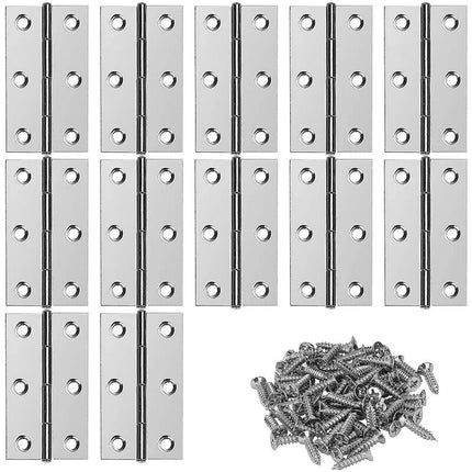 Stainless Steel Hinges Door Hinge Furniture Hinge Connectors With Screws For Home Furniture Hardware Cabinet Guard Door.
