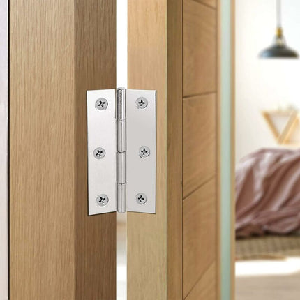Stainless Steel Hinges Door Hinge Furniture Hinge Connectors With Screws For Home Furniture Hardware Cabinet Guard Door.