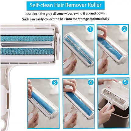 Pet Hair Remover Brush For Cats And Dogs, Reusable Magic Hair Remover Brush, Pet Hair ROller, Hair Remover.