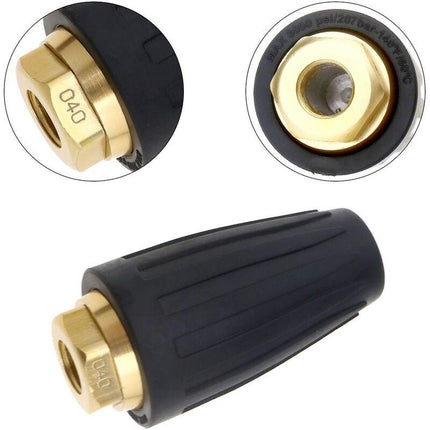 3000 Psi - ROtating Turbo Nozzle For Pressure Washer - Quick Connect - 040.