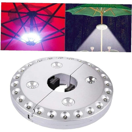 Camping Lights, LED Cordless Patio Umbrella Lights 3 Levels Dimmer Cordless Slide Light With 28 Super Bright LEDs For.