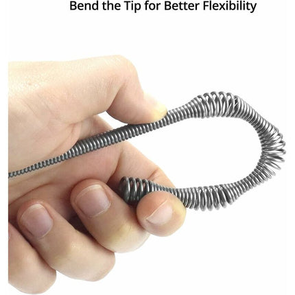 Drain Unblocker - 10M - Spiral Plumbing Snake For Bathtub Drain, Kitchen Sink.