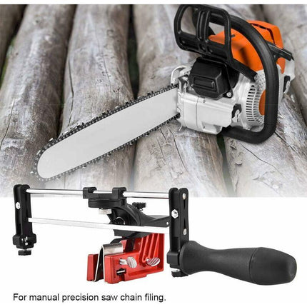 Chainsaw Chain Sharpener - Bar Mounted Manual Chainsaw Sharpener Tool Guide Ranking.