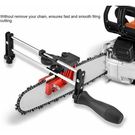 Chainsaw Chain Sharpener - Bar Mounted Manual Chainsaw Sharpener Tool Guide Ranking.