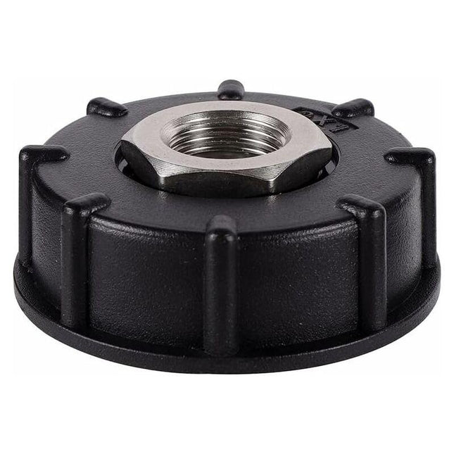 Ibc S60X6 Water Tank Adapter Coarse Thread With Hose Connector Stainless Steel Valve Spout Fittings (3/4" Internal.