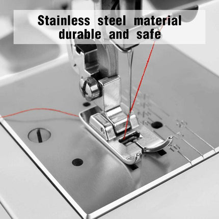 Parts Sewing Machine Presser Foot Straight Stitch Foot Universal Zig Zag Foot For Most Sewing Machines Low Shank.