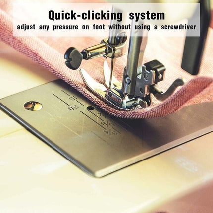 Parts Sewing Machine Presser Foot Straight Stitch Foot Universal Zig Zag Foot For Most Sewing Machines Low Shank.