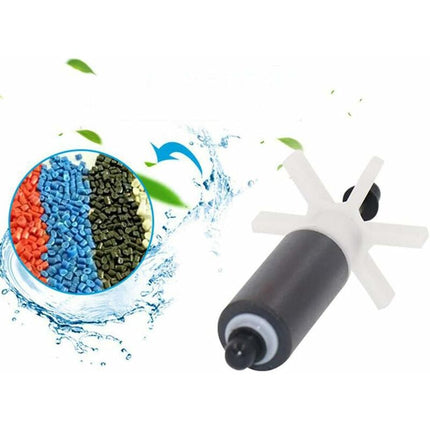 Hoome Ceramic Filter Replacement Impeller Small Mute Removable Aquarium Cartridge Filter Spare ROtor Maintenance Tool.