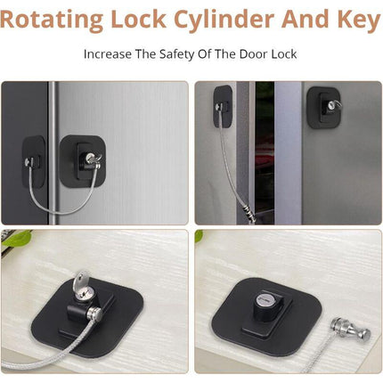 Child Window Lock, 2 pcs Safety Window Locks Window Locks Child Safety Protection Baby With Stainless Steel Cable.