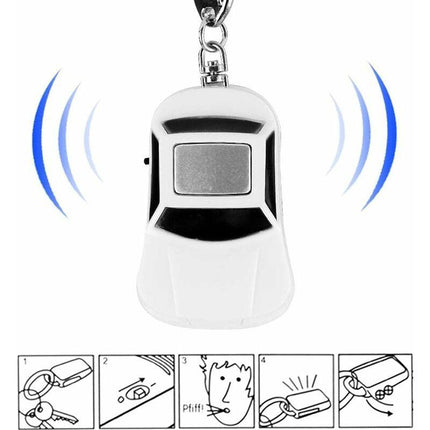 Key Finder, Key Finder With LED Flashlight, For Keys, Dogs, Cats, Wallets, Voice Control Keychains.