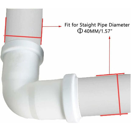 40Mm 90 Degree Elbow Waste Water Pipe.