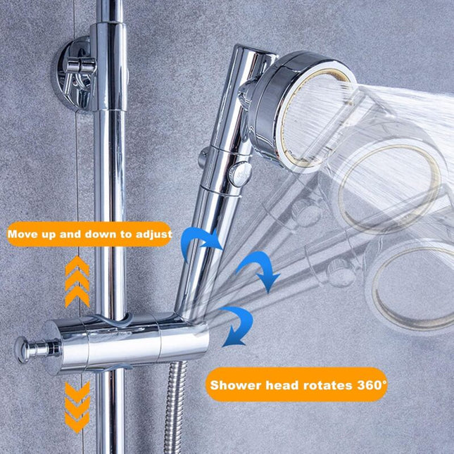 Shower Head Holder 20-25Mm Adjustable Shower Bracket Holder Replacement Shower Holders With Side Knob Chrome Shower.