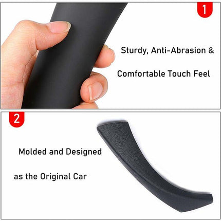 Compatible With 3 Series E90/E91/E92/E93 Door Handle, Right Passenger Door Pull Handle + Outer Cover (Fit 3 Series.