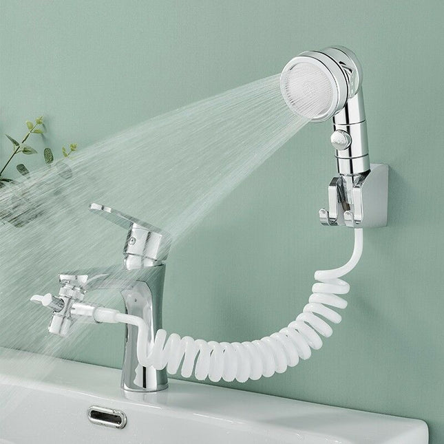 Hand Shower Kit For Sink, Handheld Bathroom Faucet With 3 Spray Modes For Hair Washing, Bathroom, Laundry ROom, Utility.