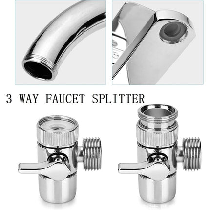 Hand Shower Kit For Sink, Handheld Bathroom Faucet With 3 Spray Modes For Hair Washing, Bathroom, Laundry ROom, Utility.