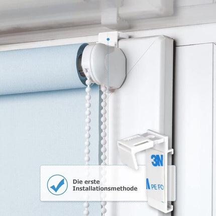 4 pcs Double ROller Blind Clamp Brackets No Drilling Replacement Accessories For Pvc, Wooden Window, Door Leaf.