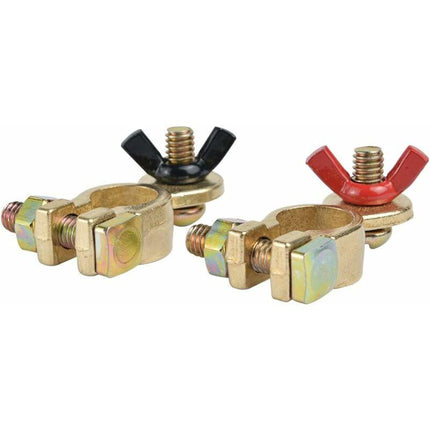 12V/24V Battery Terminal Battery Terminals Battery Connectors With Wing Nut(1 Pair).