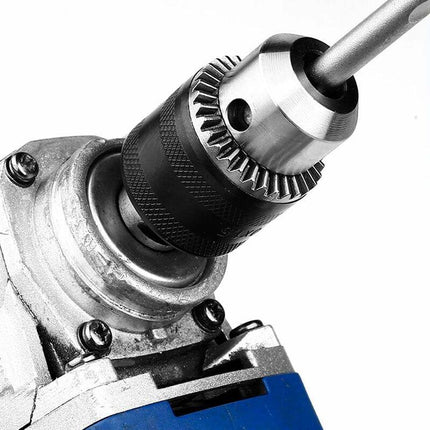 1.5-13Mm 6.35Mm Hex Shank Quick Change Drill Chuck Adapter, 1/2-20Unf Drill Chuck Converter With Chuck Key For Electric.