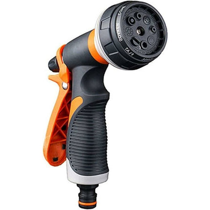 Garden Hose Nozzle, 8 Watering Modes Multifunctional Garden Sprayer, Comfort Plastic Spray Gun, Ideal Car Wash, Lawn.