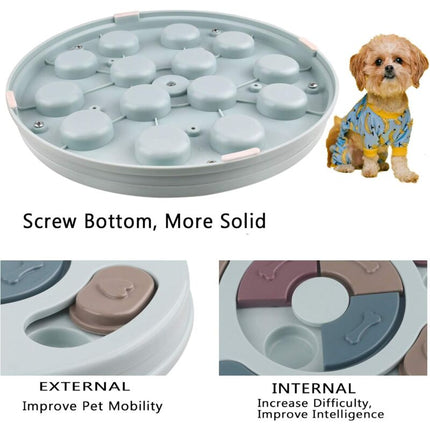 Smart Dog Toys, Slow Down Eating Dog Toys, Non-Slip Intelligence Puzzle Toys For Dogs, Puppy And Cats.