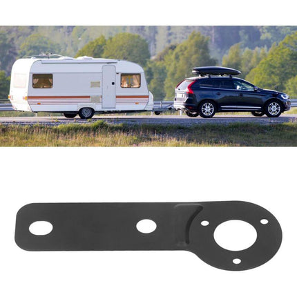 Trailer Socket Bracket, 7 Pin Trailer Wire Connector For Heavy Duty Socket Mounting Plate Tow Bar Replacement Power.