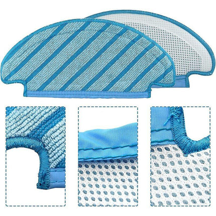 10 pcs Washable Cloth Mop Pads RObot Vacuum Cleaner Replacement Parts.