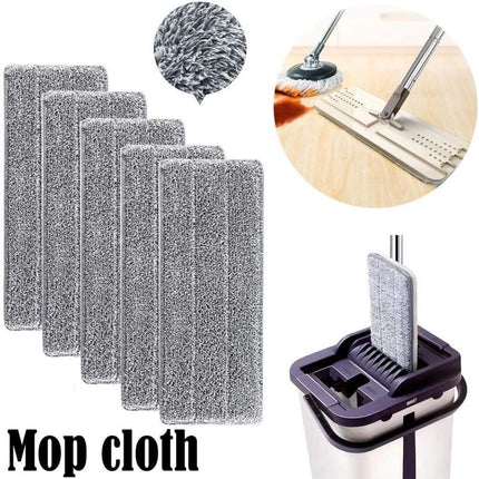 Super Absorbent Mop Head Refills - Washable Microfiber Household Mop Head Cleaning Pad Microfiber Washable Cleaning Mop.