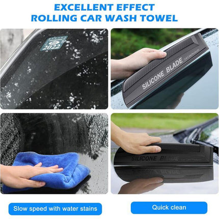Car Silicone Squeegee - Silicone Scraper For Car: Silicone Squeegee, Car Squeegees, Window Wiper For Car Body And.