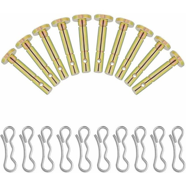 10 pcs Shear Pins, Replacement Cotter Pins, Replacement Shear Pin, For Spare Parts, Snow Blower Replacement.