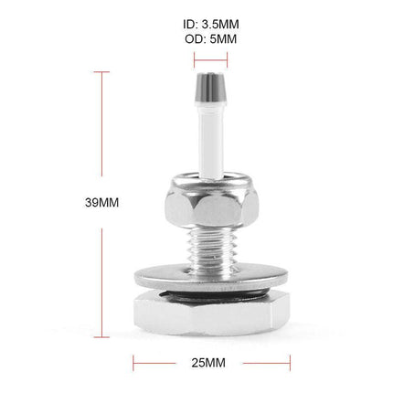 Turbocharger Boost Gauge Mounting Kit, Universal Car Turbocharger Silicone Boost Hose Pipe Nipple Turbo Vacuum Gauge.