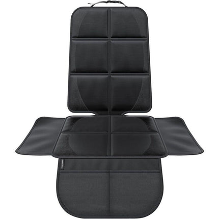 Car Seat Protector - For Car Seat - Premium Rear Seat Protector For Children - Isofix Compatible (Black).