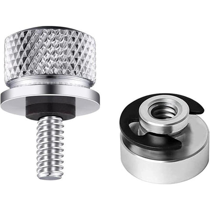 Motorcycle Seat Mounting Bolt Nuts Set 1 Set Seat Mounting Bolt Motorcycle Aluminum Saddle With Thread For Harley.