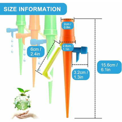 12 pcs Drip Irrigation Kit, Watering Plants For Garden, Automatic Plant Watering, Garden Plants Irrigation System, For.