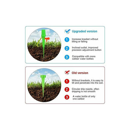 12 pcs Drip Irrigation Kit, Watering Plants For Garden, Automatic Plant Watering, Garden Plants Irrigation System, For.